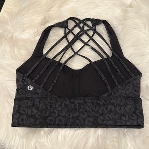 Lululemon Free to Be Longline Bra Wild 8
